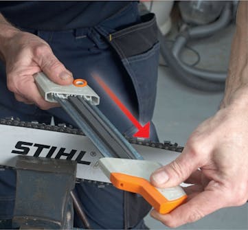 Slibe motorsav Slibe motorsav